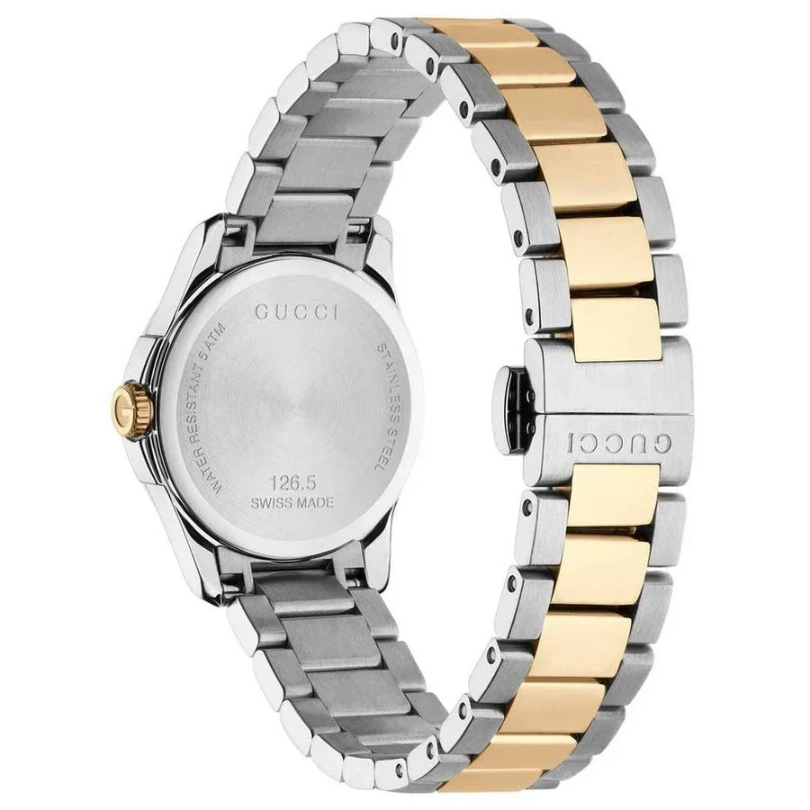 Gucci Two Tone Watch 27mm G-Timeless Ladies YA126531