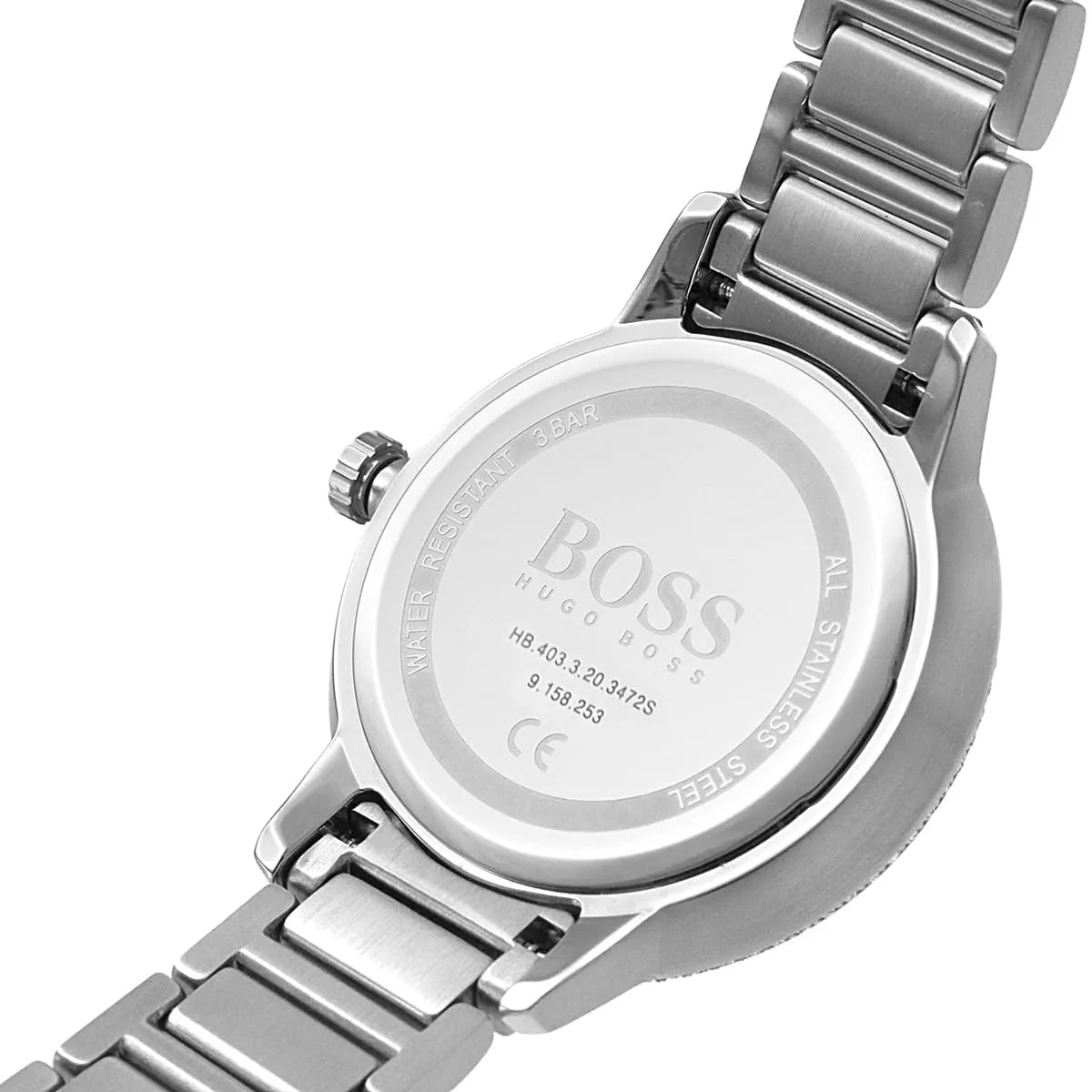 Hugo Boss Signature Silver Dial Two Tone Steel Strap Watch for Women - 1502568