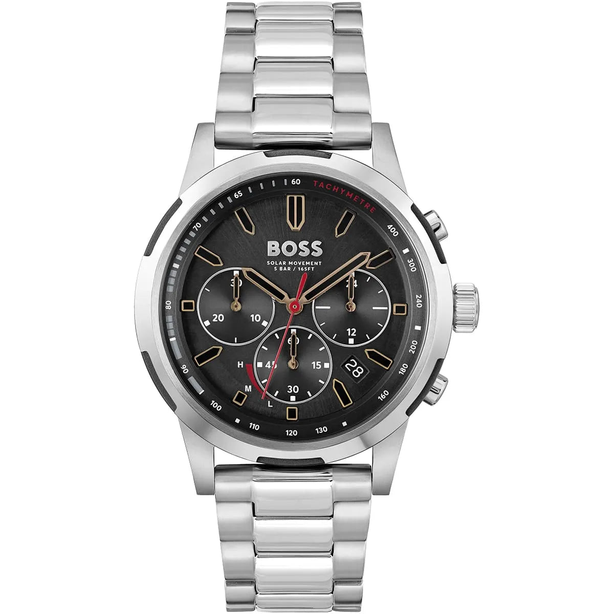 Hugo Boss Solgrade Quartz Chronograph Stainless Steel Men's Watch 1514032