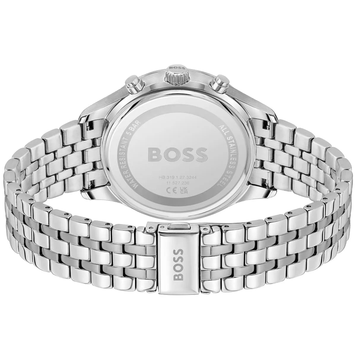 Hugo Boss Men's Chronograph P-Lux Watch with Stainless Steel Bracelet 1514157