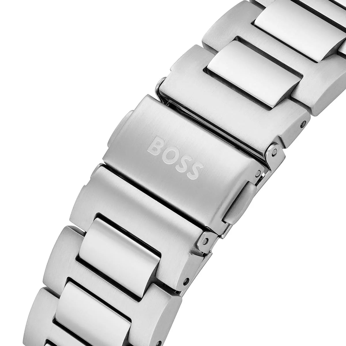 Hugo Boss Chronograph Skymaster Black Leather Strap Men's Watch 1514170