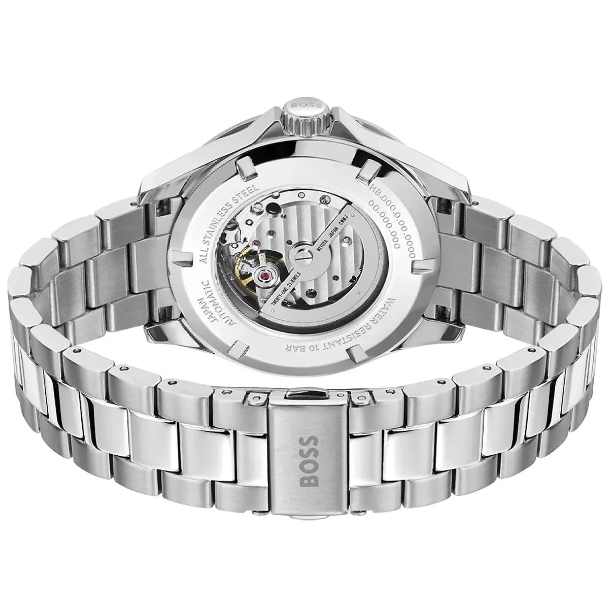 Hugo Boss Troper Automatic Chronograph Green Dial Men's Watch - 1514200