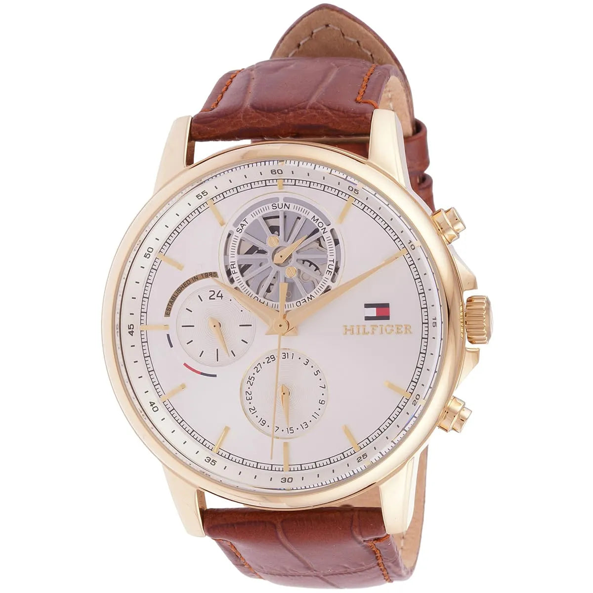 Tommy Hilfiger STANCE White Multifunction Men Watch - 1710631