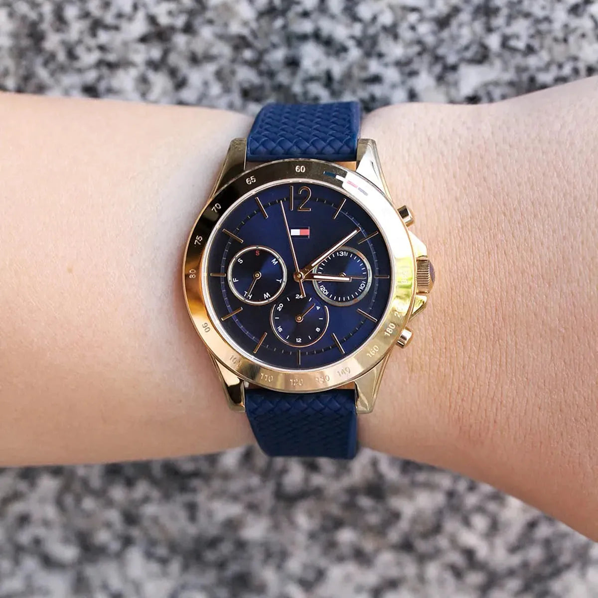 Tommy Hilfiger Haven Blue Dial Women's Watch - 1782198