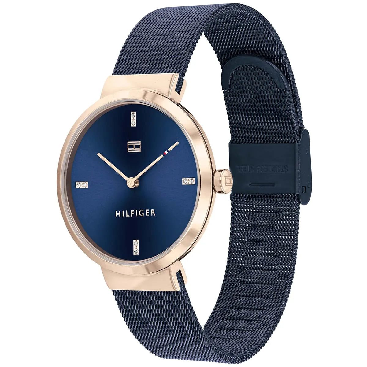 Tommy Hilfiger Liberty Crystal Accents Stainless Steel Quartz Women's Watch - 1782219
