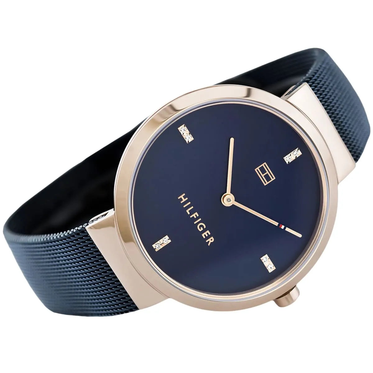 Tommy Hilfiger Liberty Crystal Accents Stainless Steel Quartz Women's Watch - 1782219