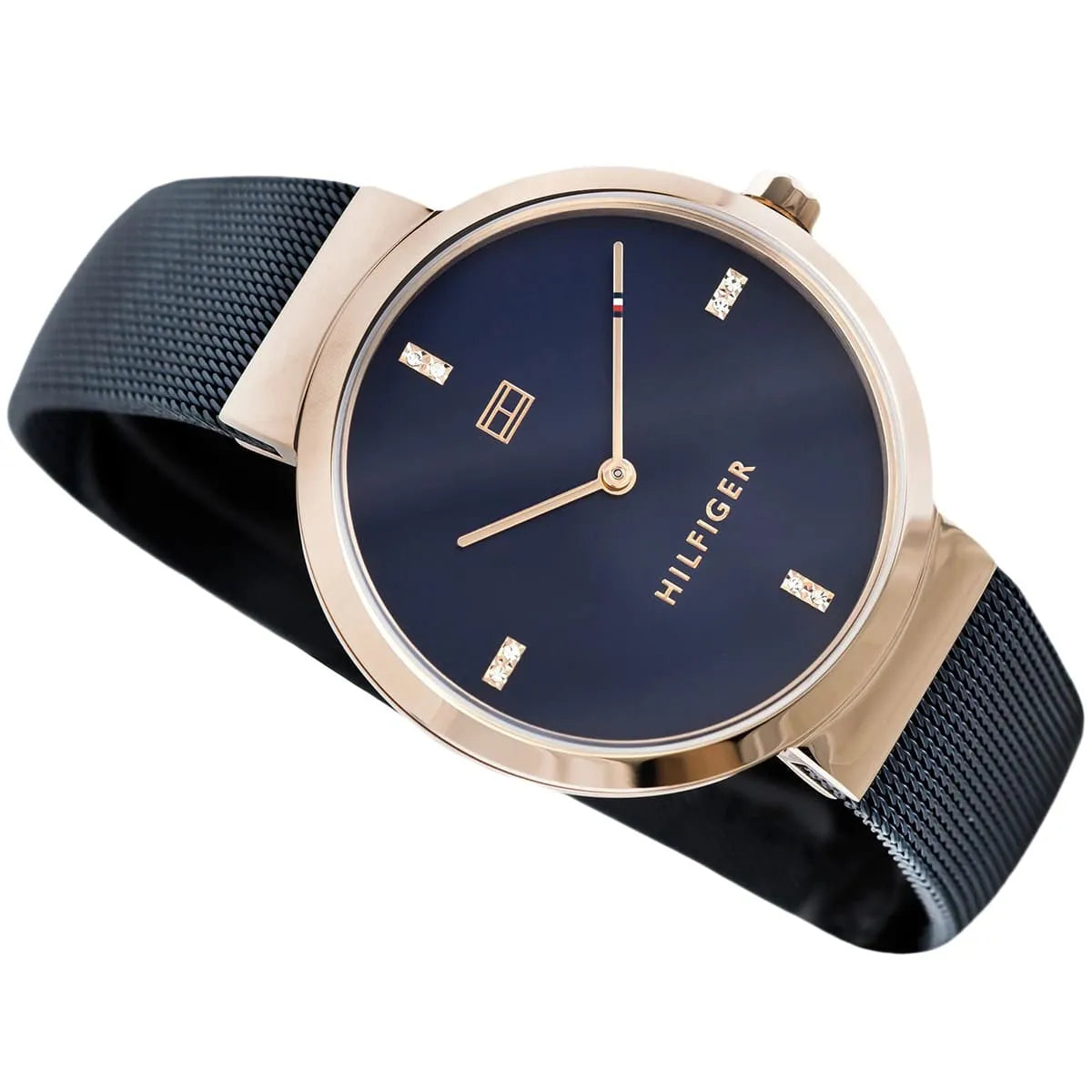 Tommy Hilfiger Liberty Crystal Accents Stainless Steel Quartz Women's Watch - 1782219