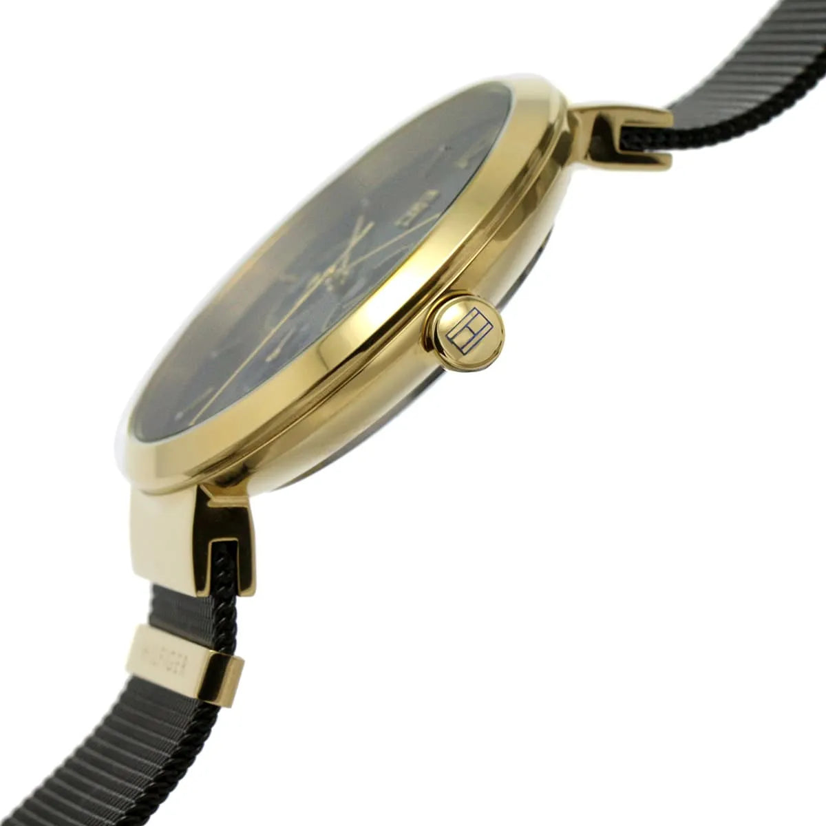 Tommy Hilfiger Black Steel Mesh Women's Watch - 1782540