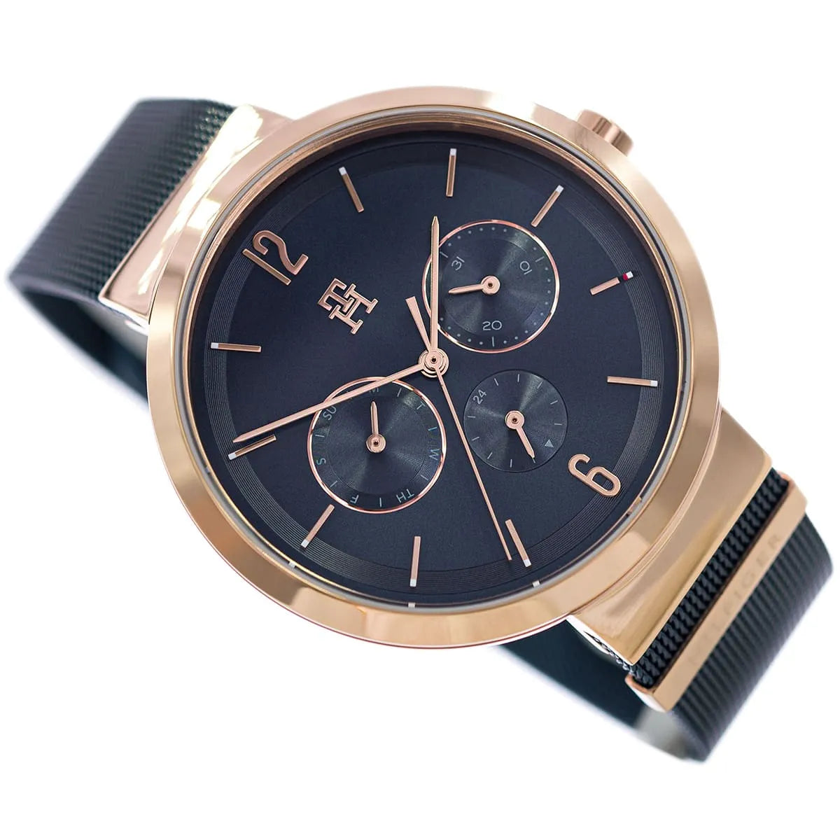 Tommy Hilfiger Blue Steel Mesh Women's Watch - 1782541