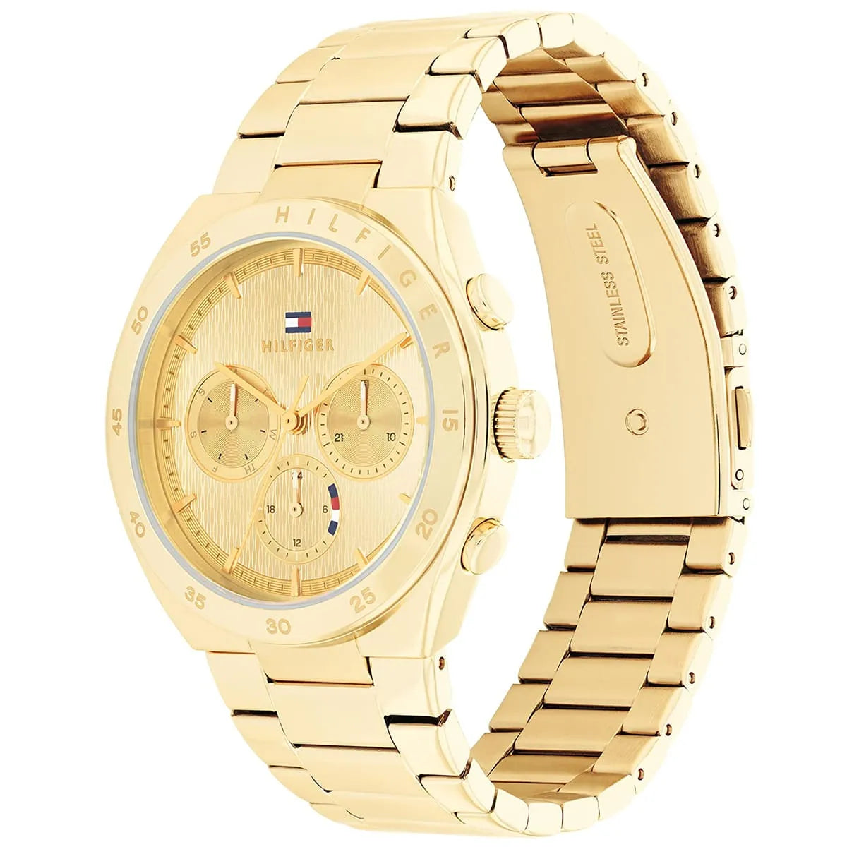 Tommy Hilfiger Carrie Sport Multifunction Gold Women's Watch - 1782575