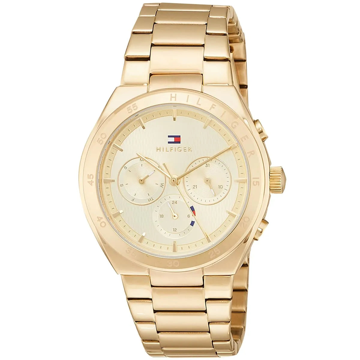 Tommy Hilfiger Carrie Sport Multifunction Gold Women's Watch - 1782575