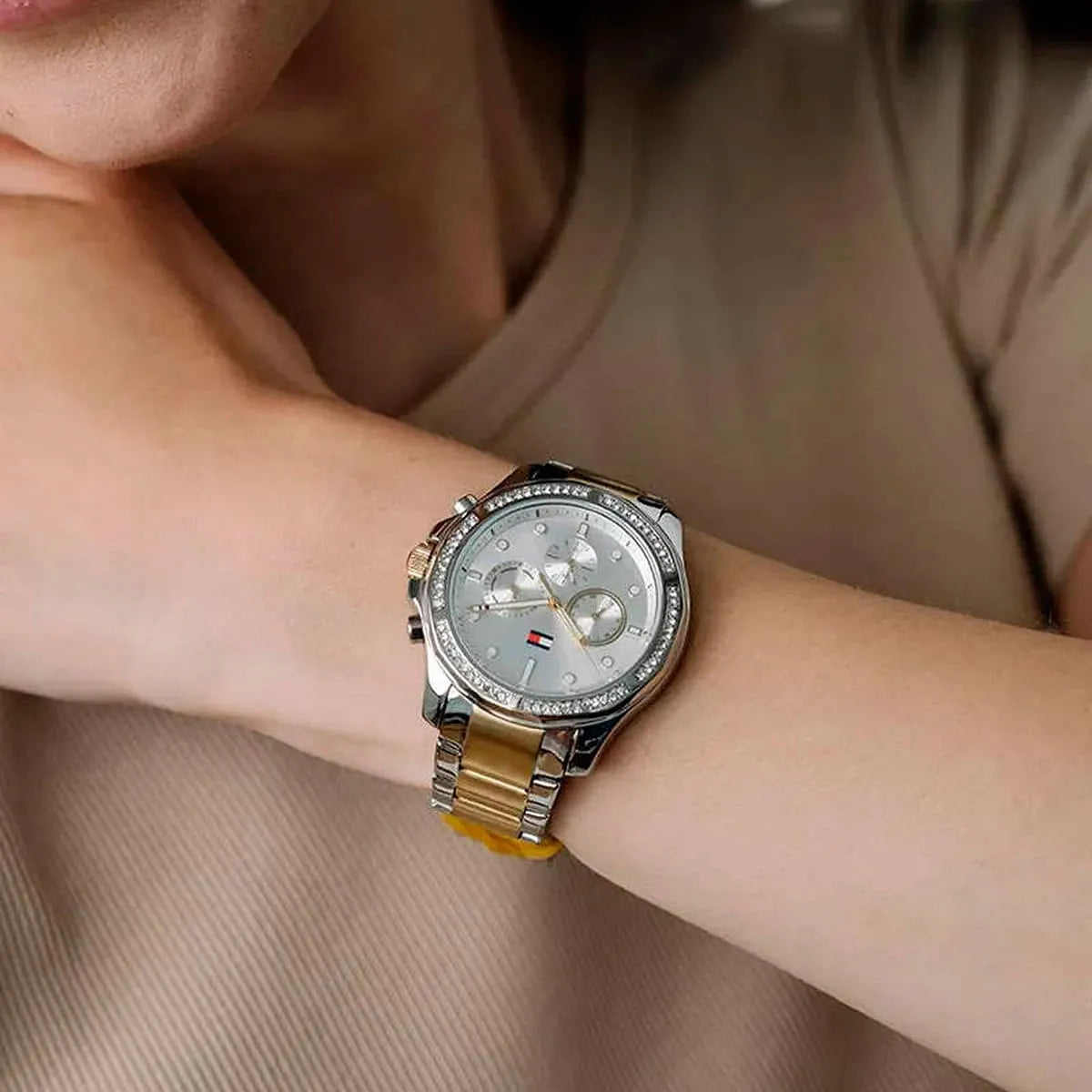 Tommy Hilfiger Women's Analogue Quartz Watch with Silicone Strap 1782615