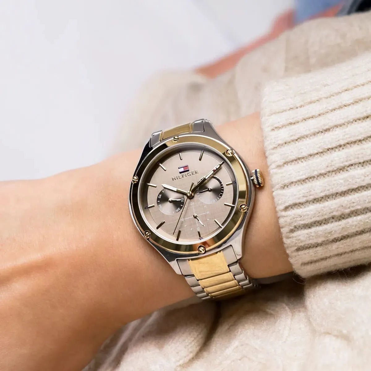 Tommy Hilfiger Lexi Two Tone Ladies Bracelet Watch 1782658