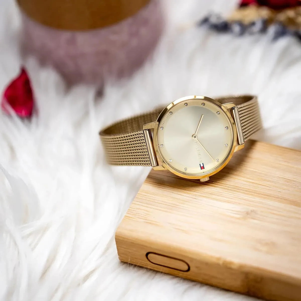 Tommy Hilfiger Gold Ladies Watch Pippa - 1782728