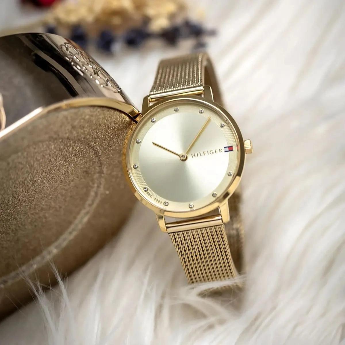 Tommy Hilfiger Gold Ladies Watch Pippa - 1782728