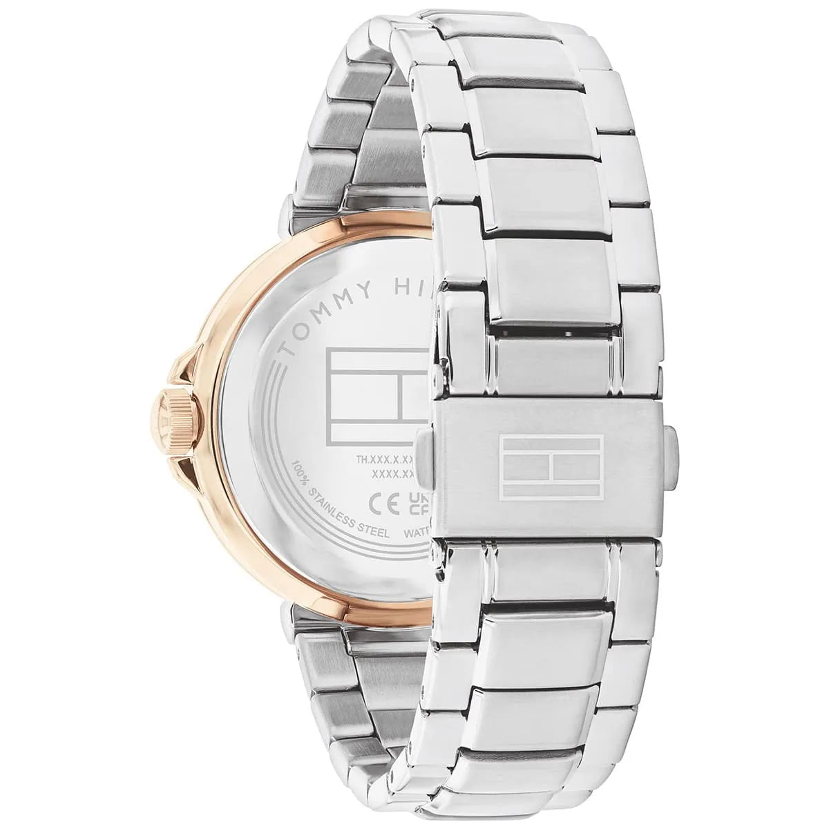 Tommy Hilfiger Stainless Steel Blue Dial Multi-function Women's Watch - 1782754