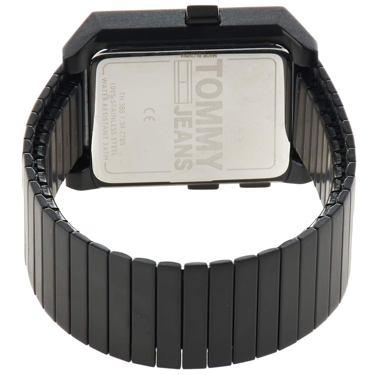 Tommy Hilfiger Digital Stainless Steel Black Dial 32mm Men's Watch 1791671
