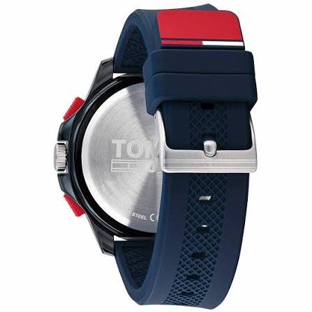 Tommy Hilfiger Analogue Quartz with Silicone Strap Men's Watch - 1791761