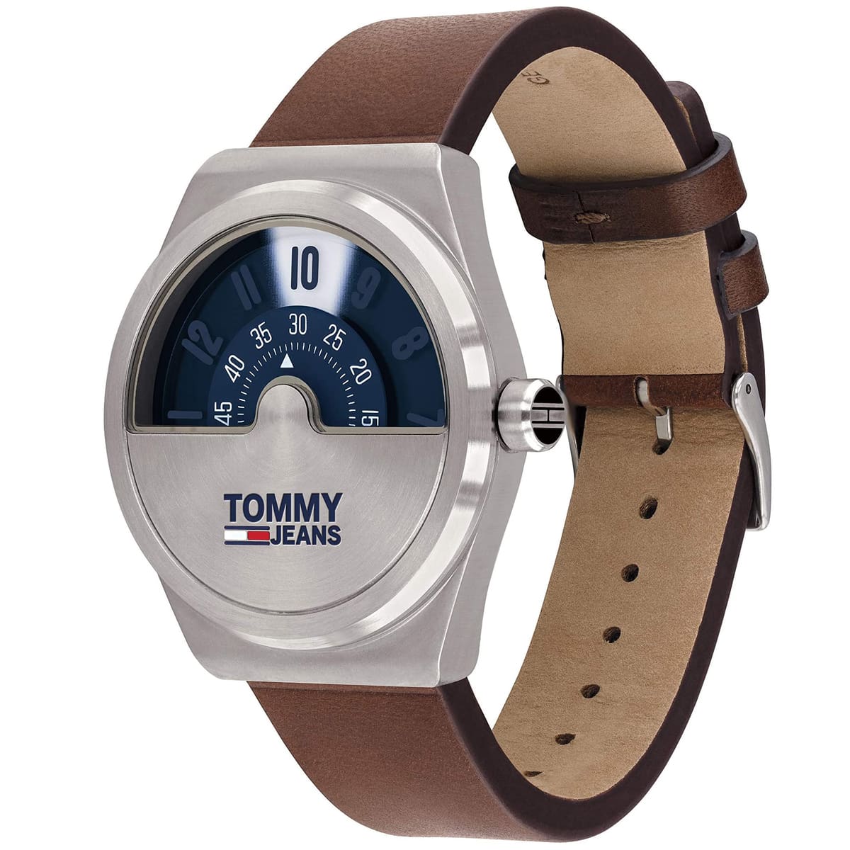 Tommy Hilfiger Monogram Pop Steel Men's Watch- 1791772