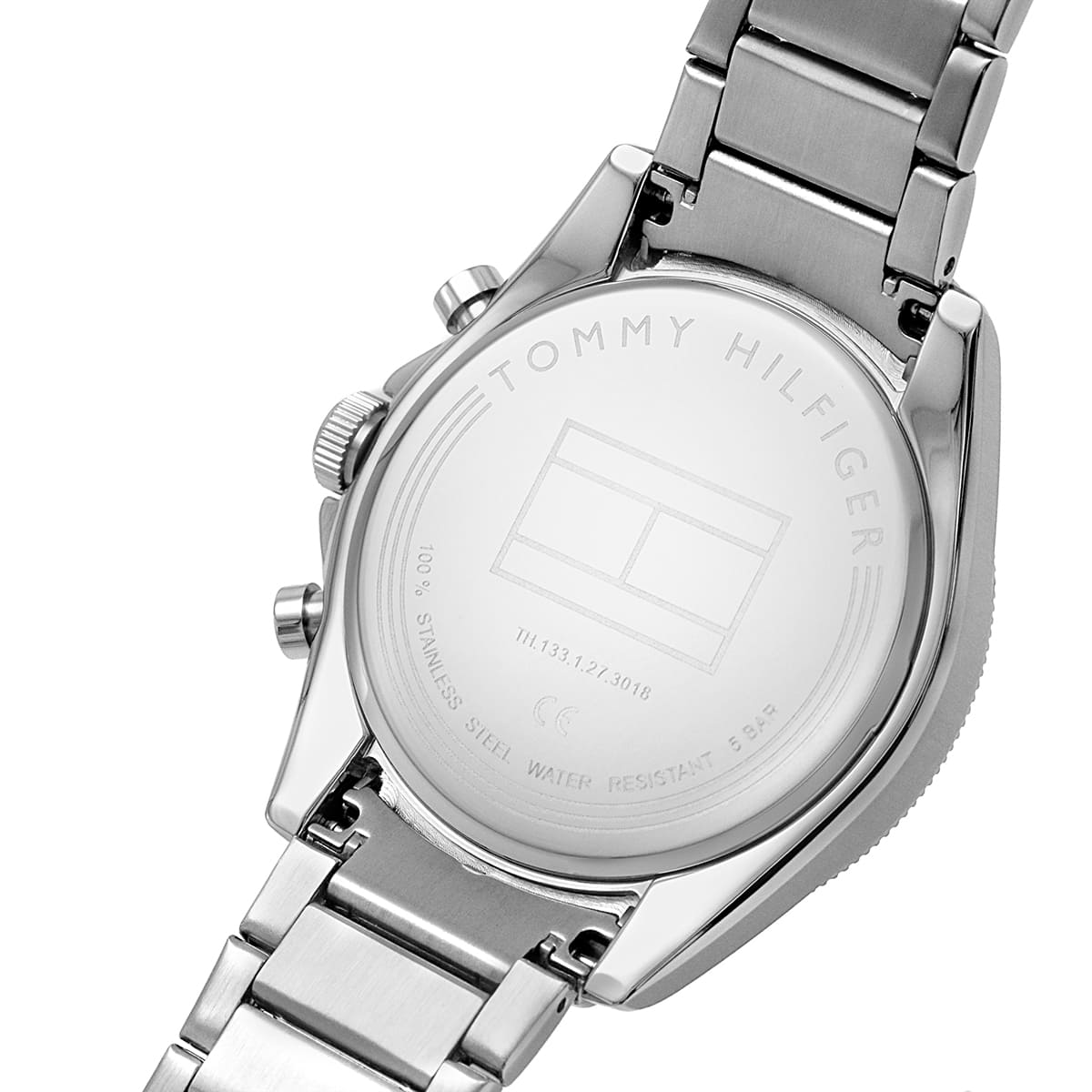 Tommy Hilfiger Parker Silver Mens Watch 1791835