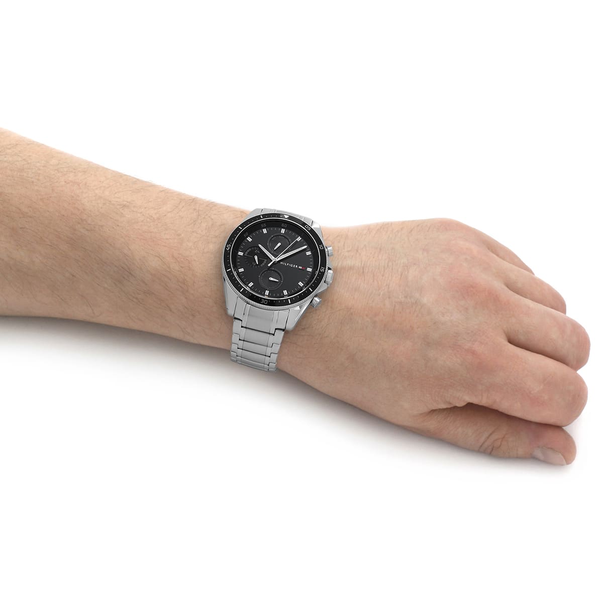 Tommy Hilfiger Parker Silver Mens Watch 1791835