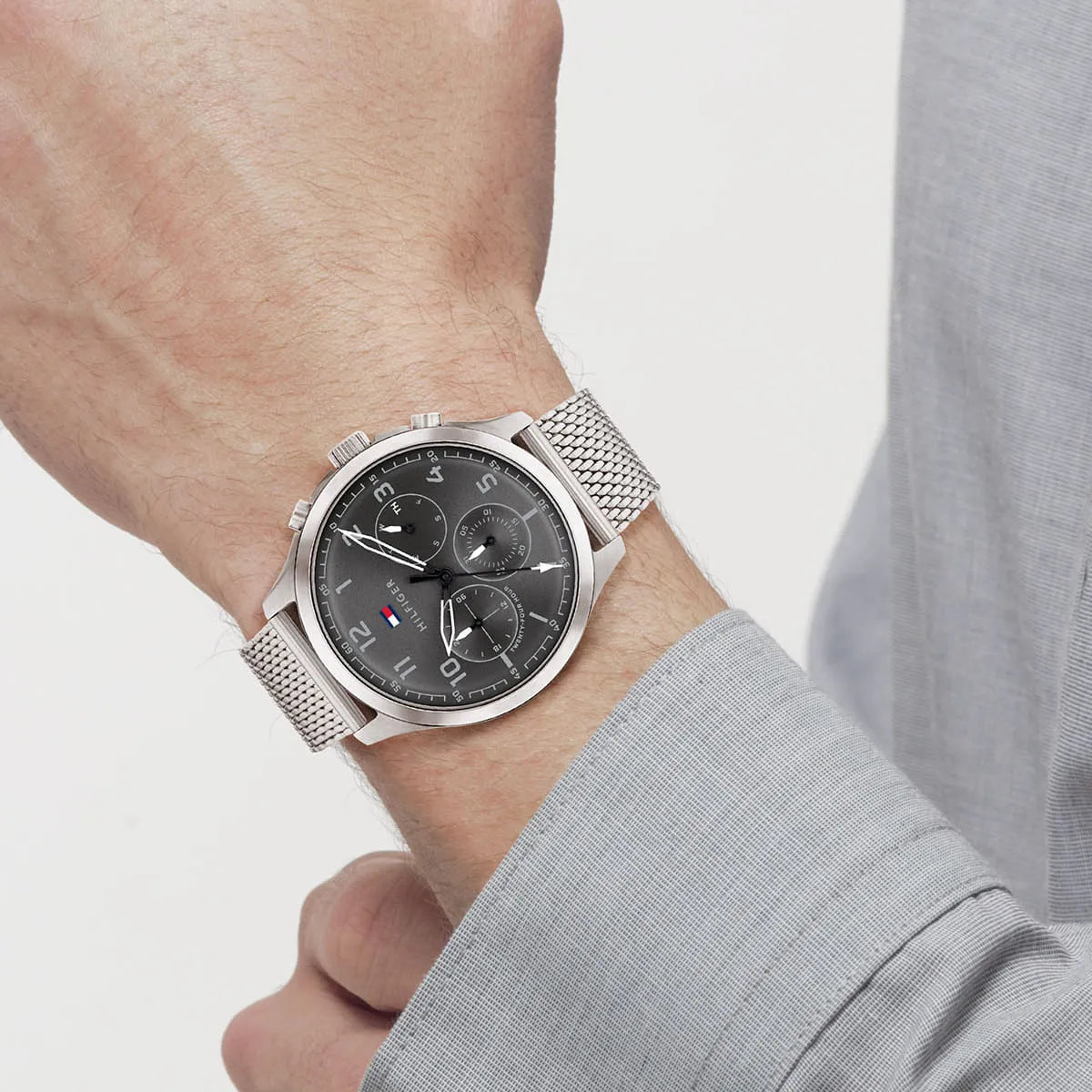 Tommy Hilfiger Asher Grey Men's Watch 1791851
