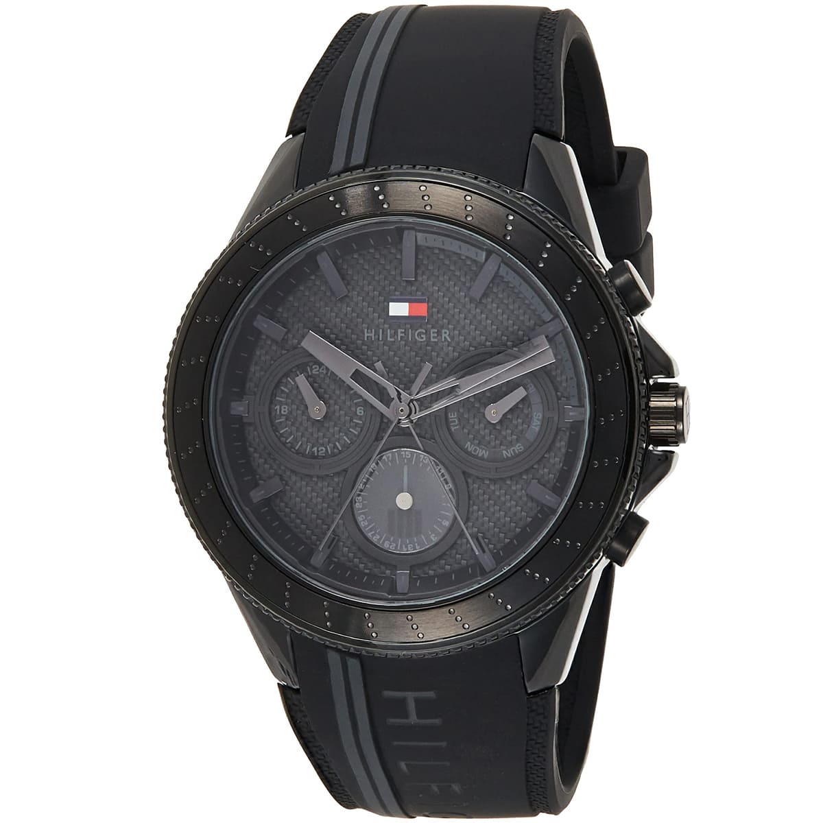 Tommy Hilfiger Aiden Multifunction Black Dial Men's Watch - 1791861