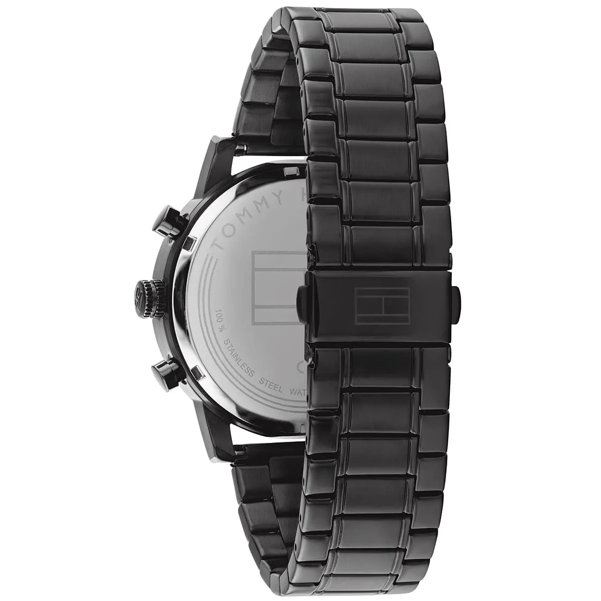 Tommy Hilfiger Sullivan Black Stainless Steel Multifunction Men's Watch - 1791879