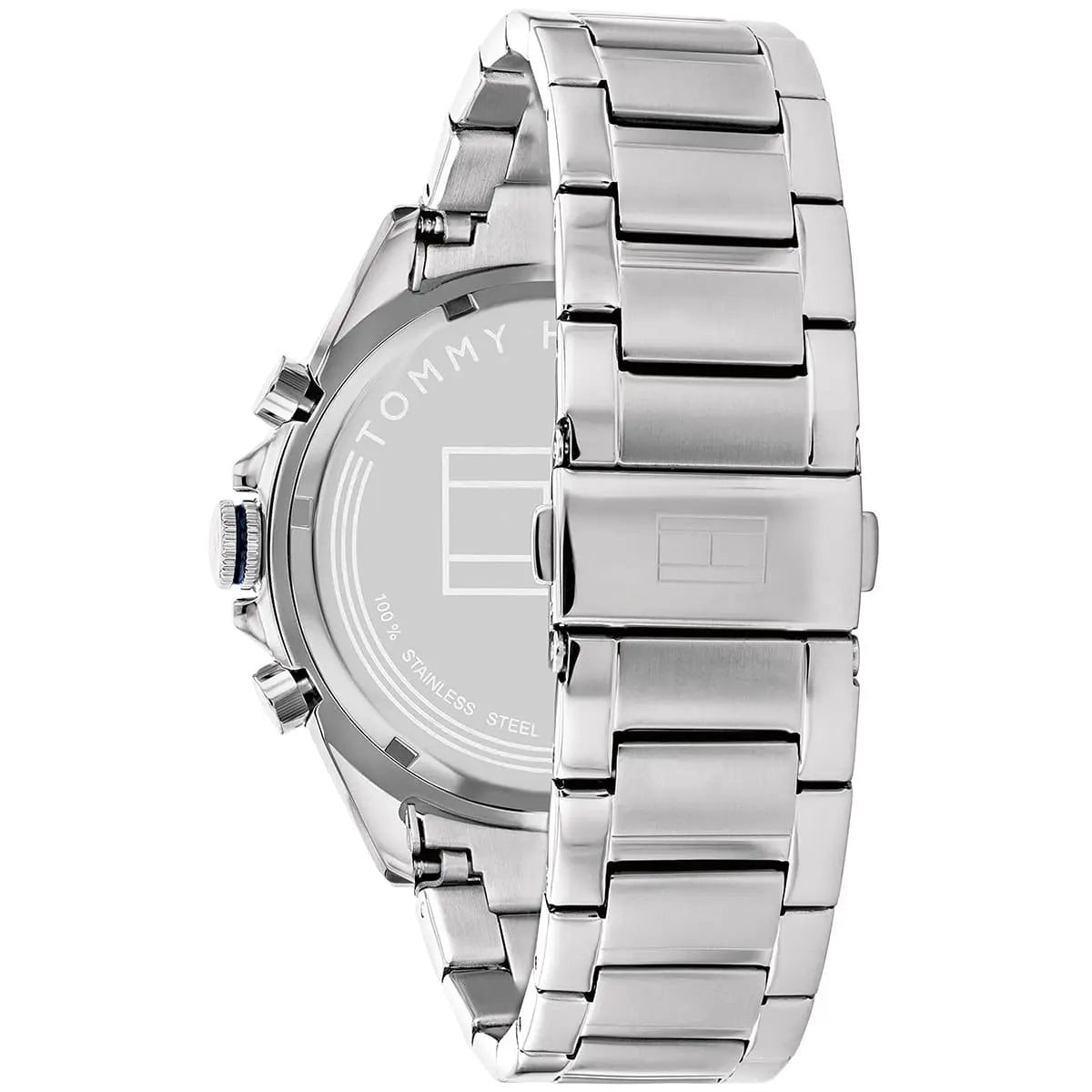 TOMMY HILFIGER Men's Two-Tone Stainless Steel Bracelet Watch 44mm 1791968 - Image 3