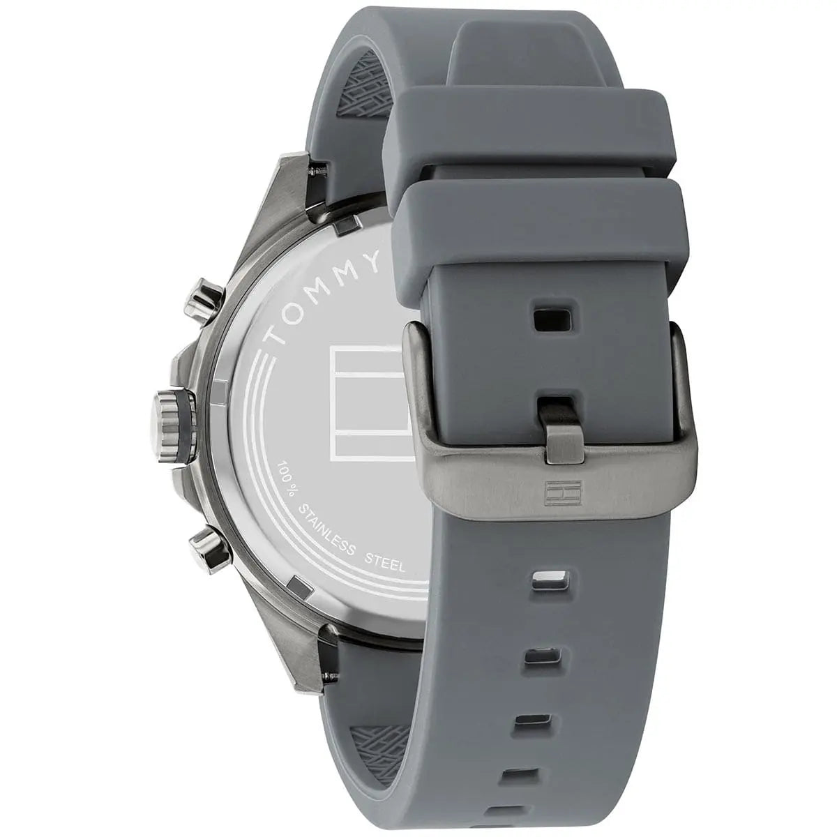 Tommy Hilfiger Max Grey & White Chronograph Mens Watch - 1791972