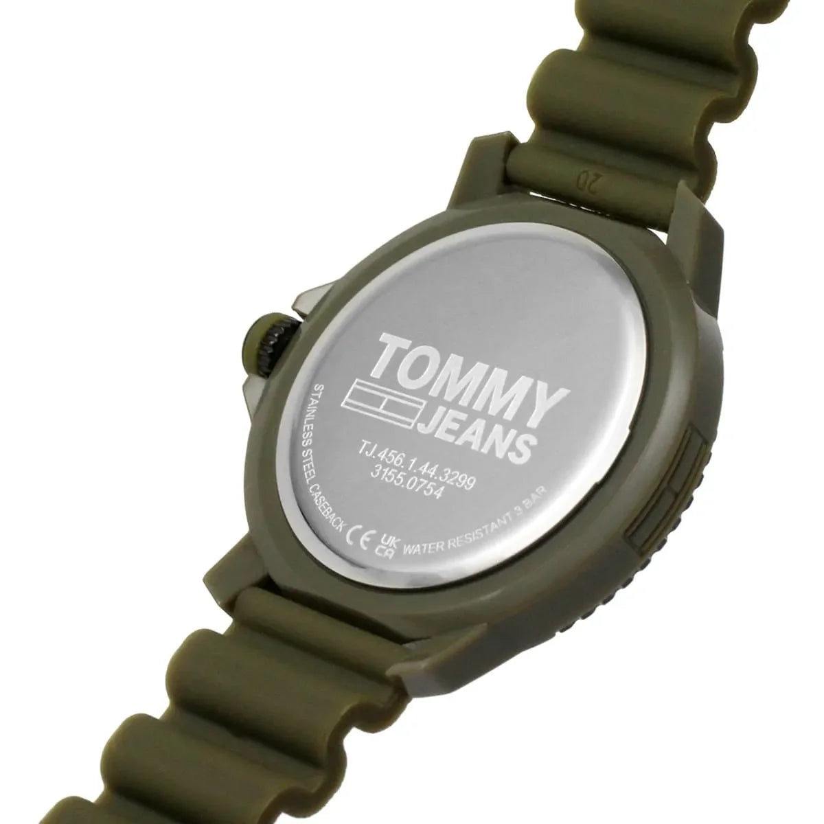 Tommy Hilfiger Tokyo Green Dial and Silicone Strap Men's Watch - 1792002