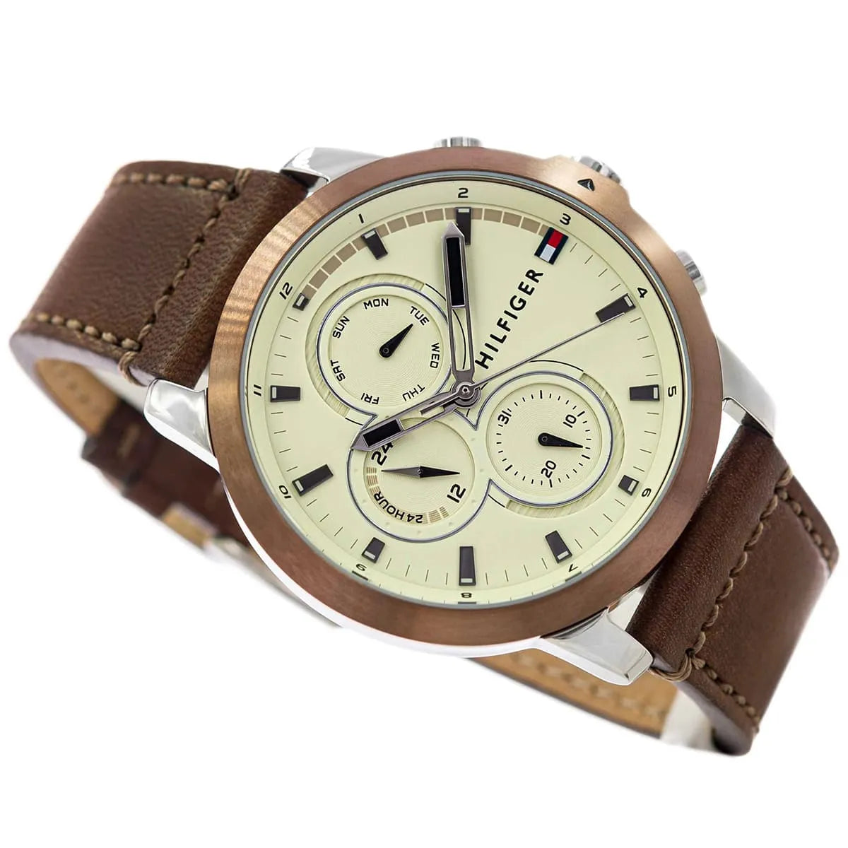 Tommy Hilfiger Analogue Quartz with Silicone Strap Men's Watch - 1792053