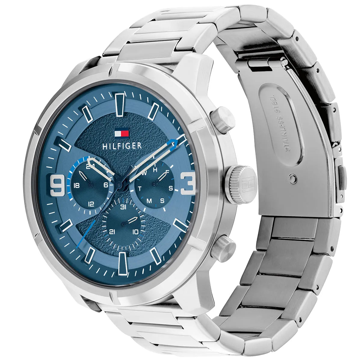Tommy Hilfiger Analogue Quartz with Silicone Strap Men's Watch- 1792077