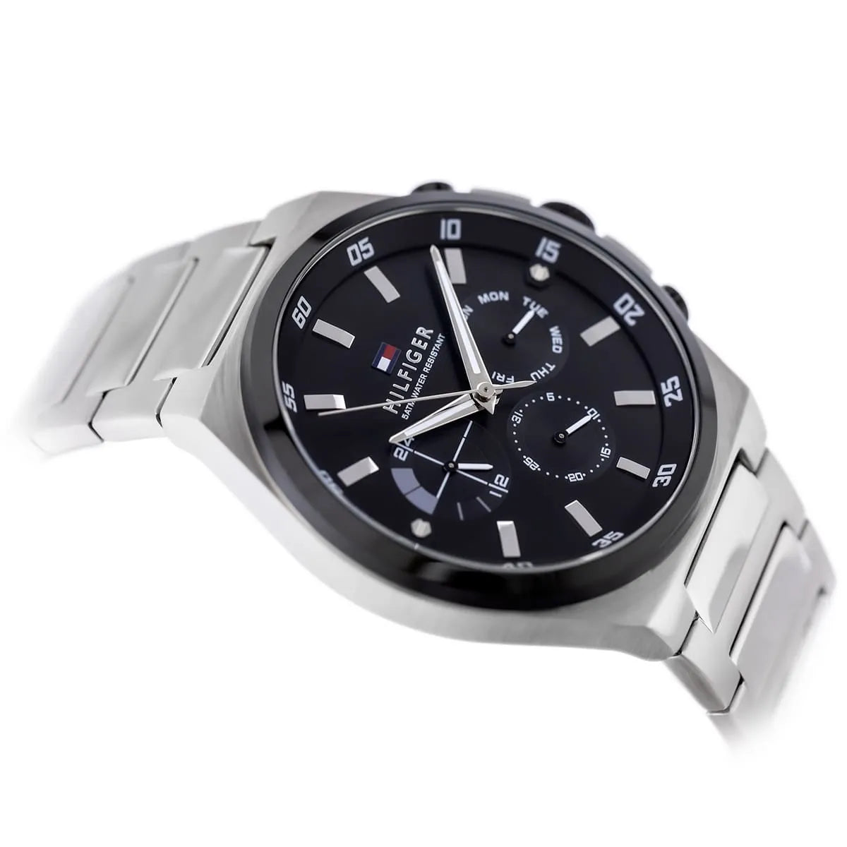 Tommy Hilfiger Dexter Multifunction Black Dial Men's Watch - 1792087