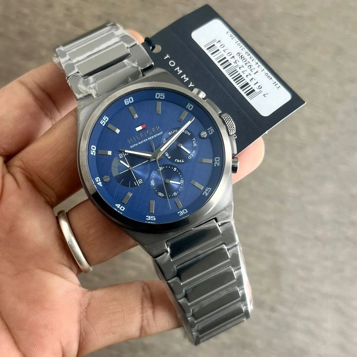Tommy Hilfiger Dexter watch with retail packaging box