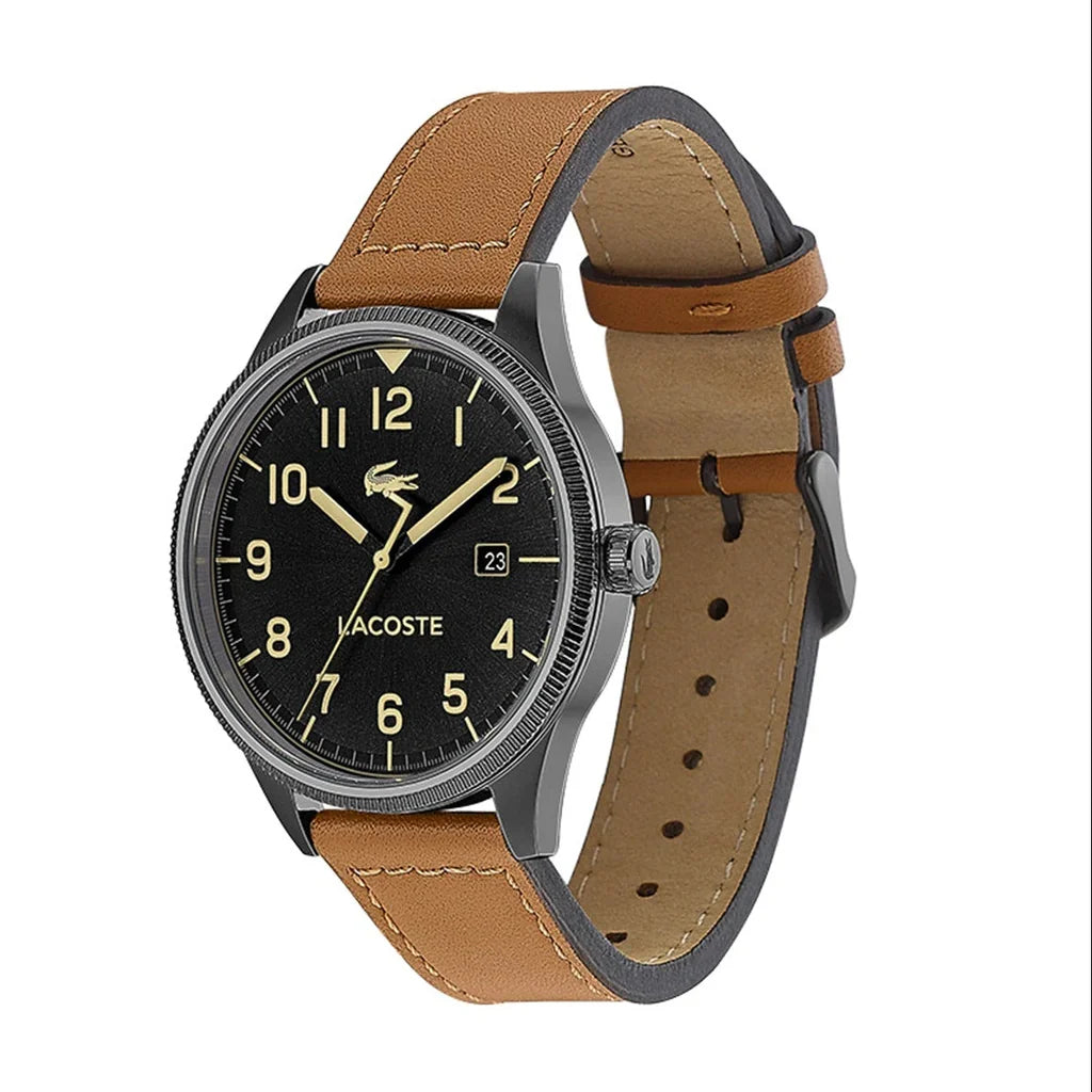 Lacoste Continental Black Analogue Men Watch - 2011021