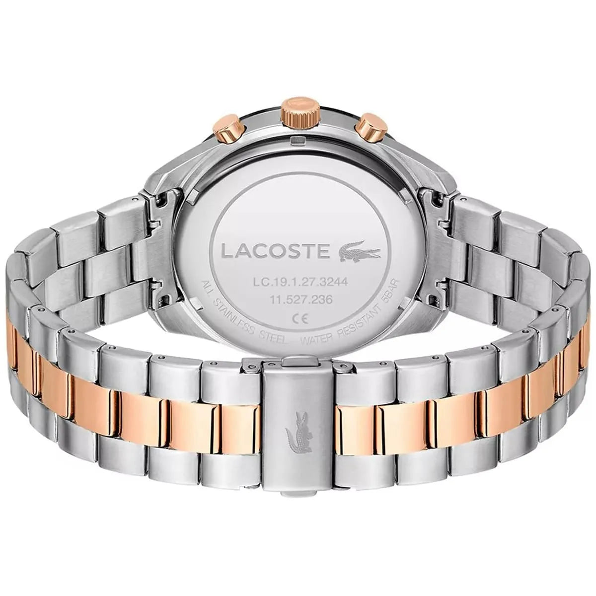 Lacoste Boston Two-Tone Stainless Steel Men's Chronograph Watch - 2011112