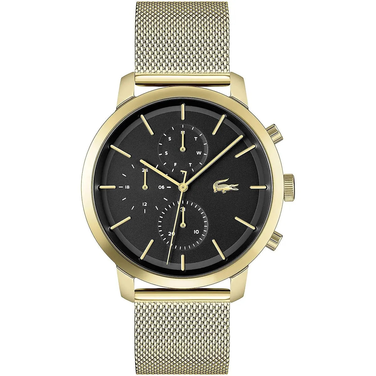 Lacoste Replay Cronograph Black Dial Mens Watch 2011195