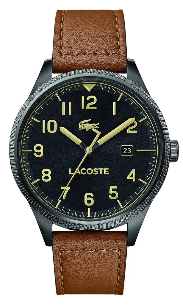 Lacoste Continental Black Analogue Men Watch - 2011021