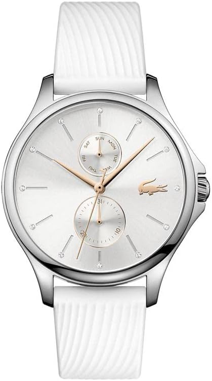 Lacoste Multi dial Quartz with Silicone Strap Unisex Watch - 2001023