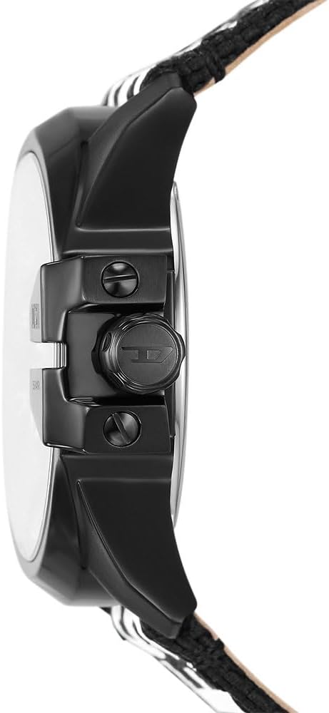 DIESEL MS9 Analog-Digital Black Nylon Men's Watch DZ1961