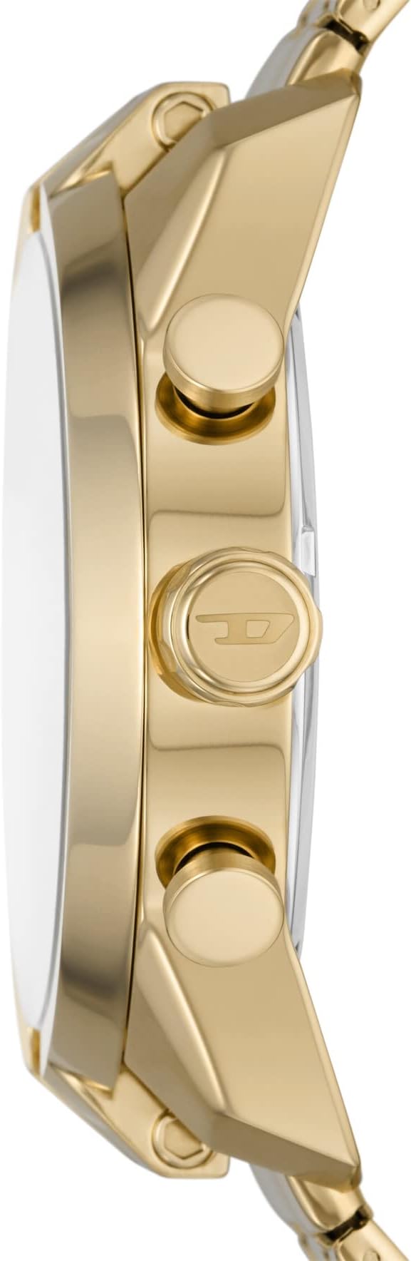 Diesel Split Chronograph Gold-Tone Stainless Steel Watch DZ4590
