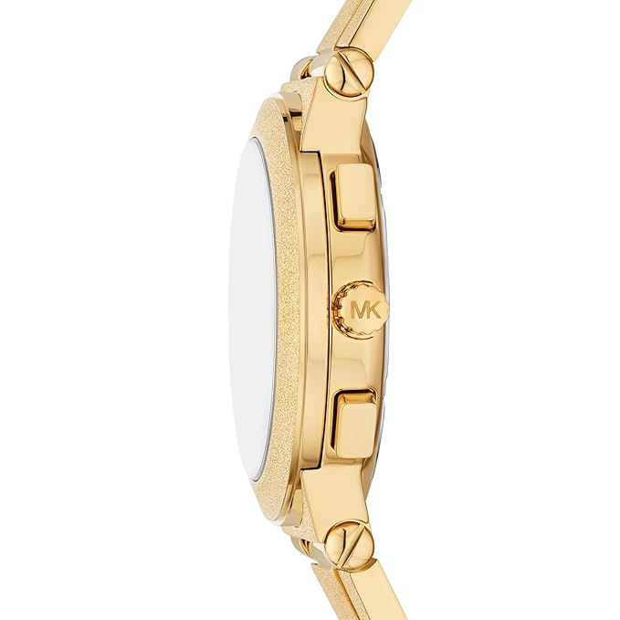 Michael Kors Oversized Billie Frosted Gold-Tone Watch - MK7556