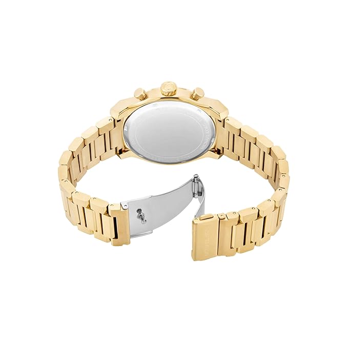Michael Kors Panorama Gold Chronograph Mens Watch MK9195