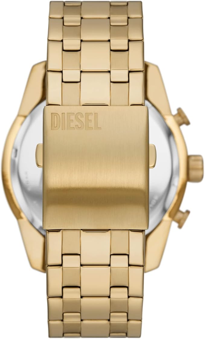 Diesel Split Chronograph Gold-Tone Stainless Steel Watch DZ4590