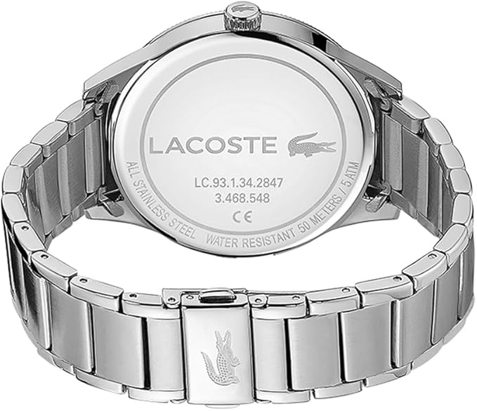 Lacoste Analogue Classic Quartz with Stainless Steel Strap Men's Watch - 2011022