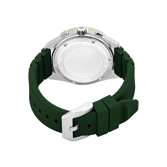 Michael Kors Maritime Chronograph Green Silicone Men's Watch
