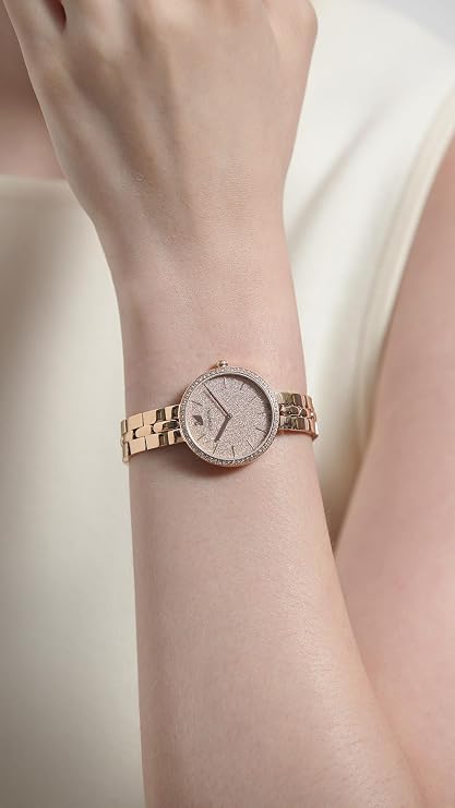 Swarovski Analog Rose Gold Dial Women's Watch-5517800