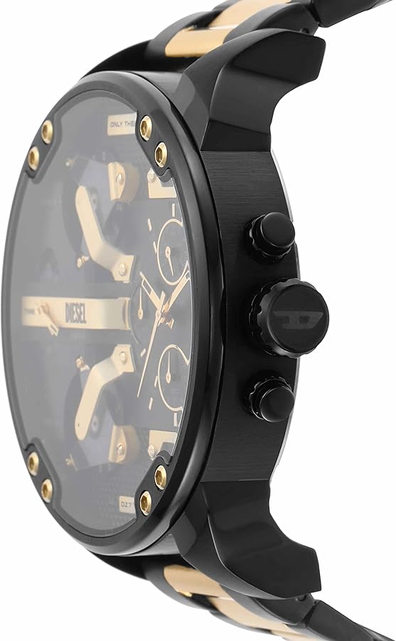 DIESEL Mr. Daddy 2.0 Chronograph Multifunction Two-Tone Stainless Steel Watch - DZ7465