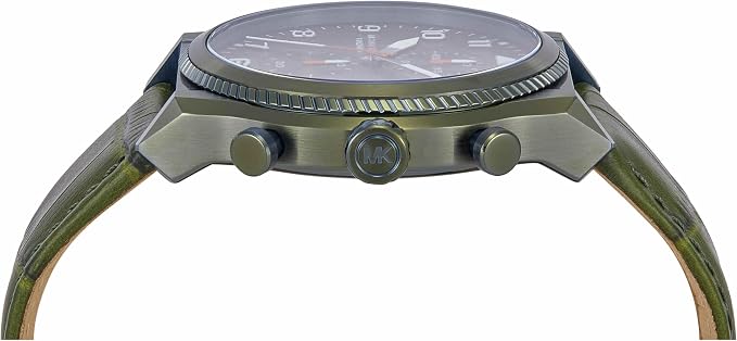 Michael Kors Panorama, Stainless Steel Watch for Men with Steel or Leather Band Men's Watch- MK9199